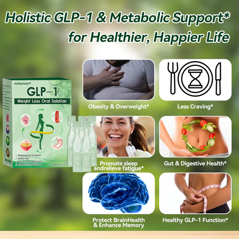 🔥🔥Proudly Made for the UK | Aetherium™ GLP-1 Oral Solution 🏅 Backed by Science | 6-in-1 Formula | Visible Results in 7 Days🍀🥇