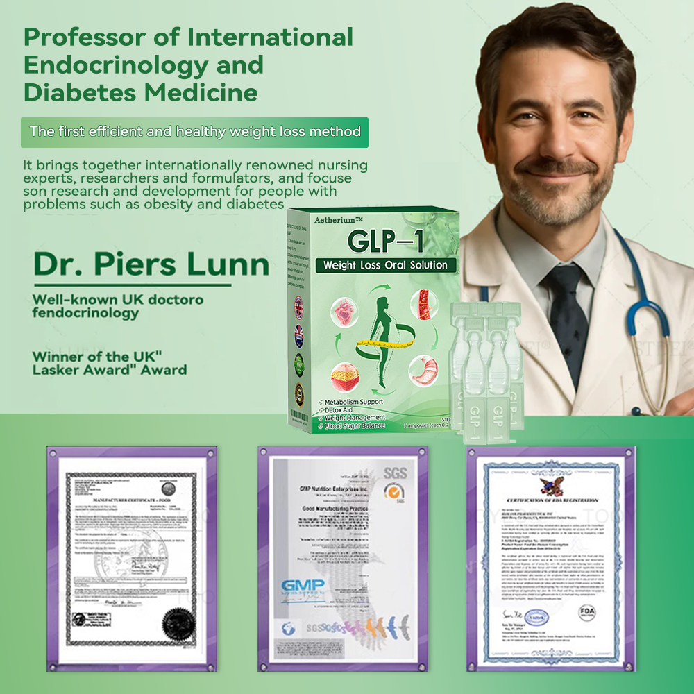 🔥🔥Proudly Made for the UK | Aetherium™ GLP-1 Oral Solution 🏅 Backed by Science | 6-in-1 Formula | Visible Results in 7 Days🍀🥇