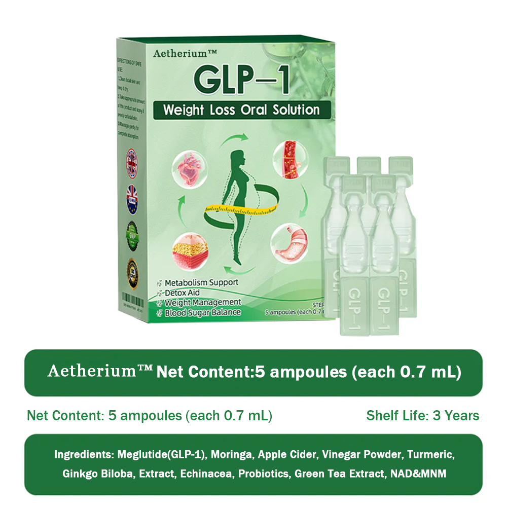 🔥🔥Proudly Made for the UK | Aetherium™ GLP-1 Oral Solution 🏅 Backed by Science | 6-in-1 Formula | Visible Results in 7 Days🍀🥇